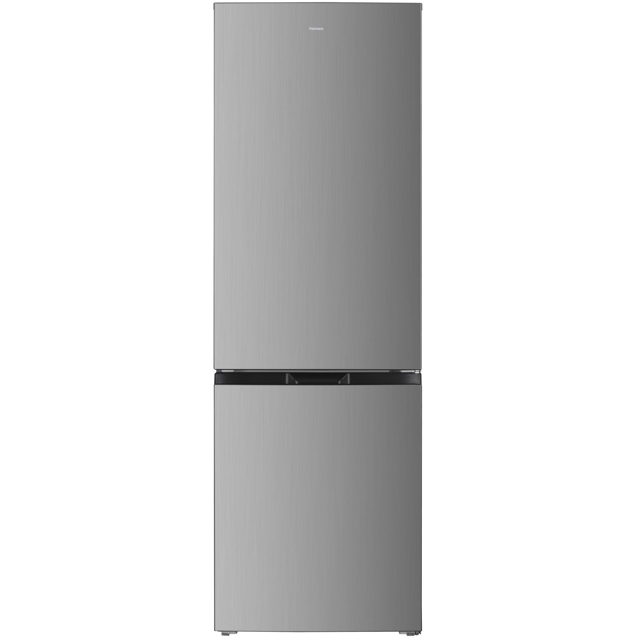homeX Kühl-/Gefrierkombination CFS3151C-S, 186 cm hoch, 60 cm breit, 315 Liter Nutzinhalt, Kühlschrank mit Gefrierfach, freistehend, groß