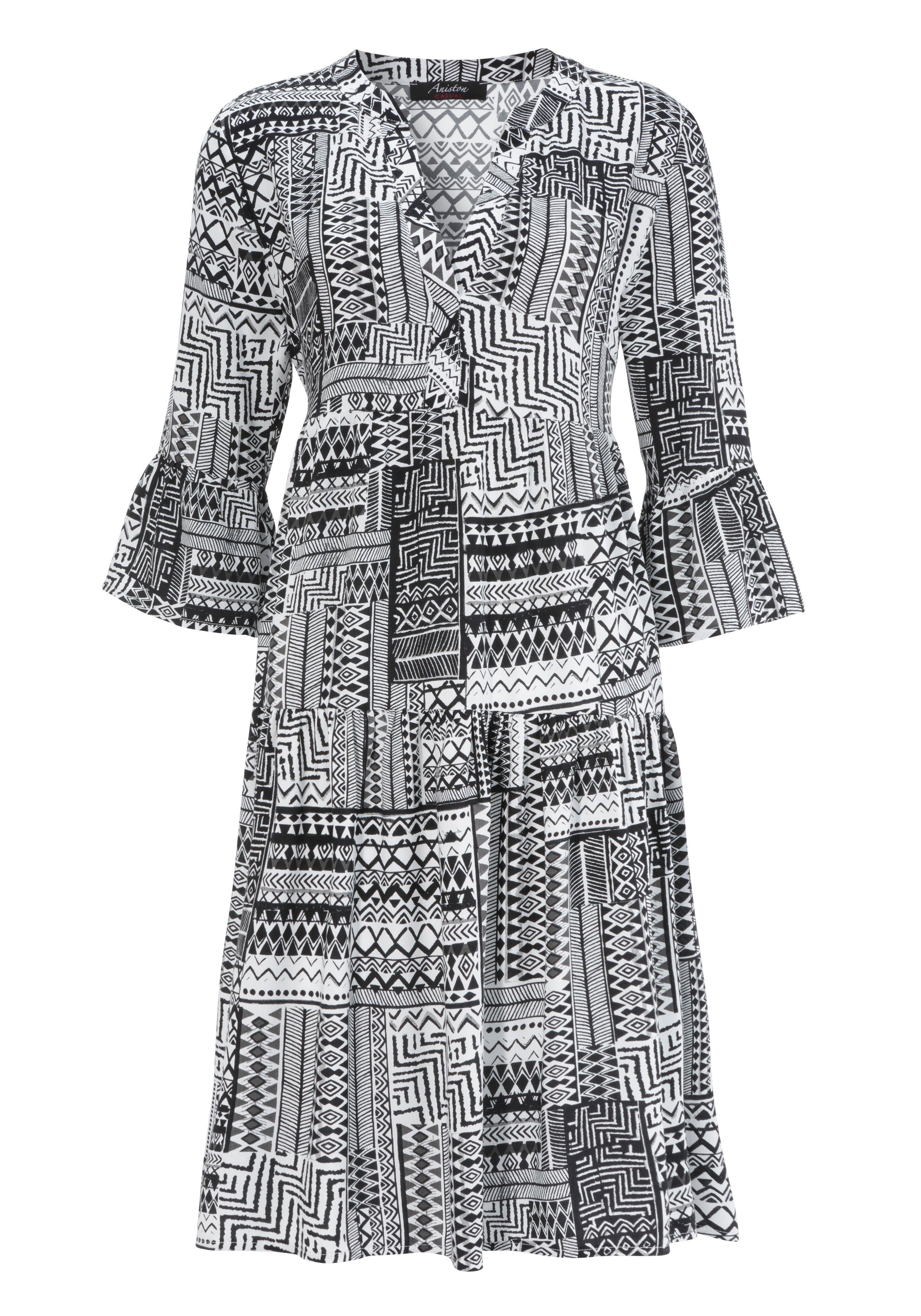 Aniston CASUAL Sommerkleid, im Folklore-Look günstig online kaufen