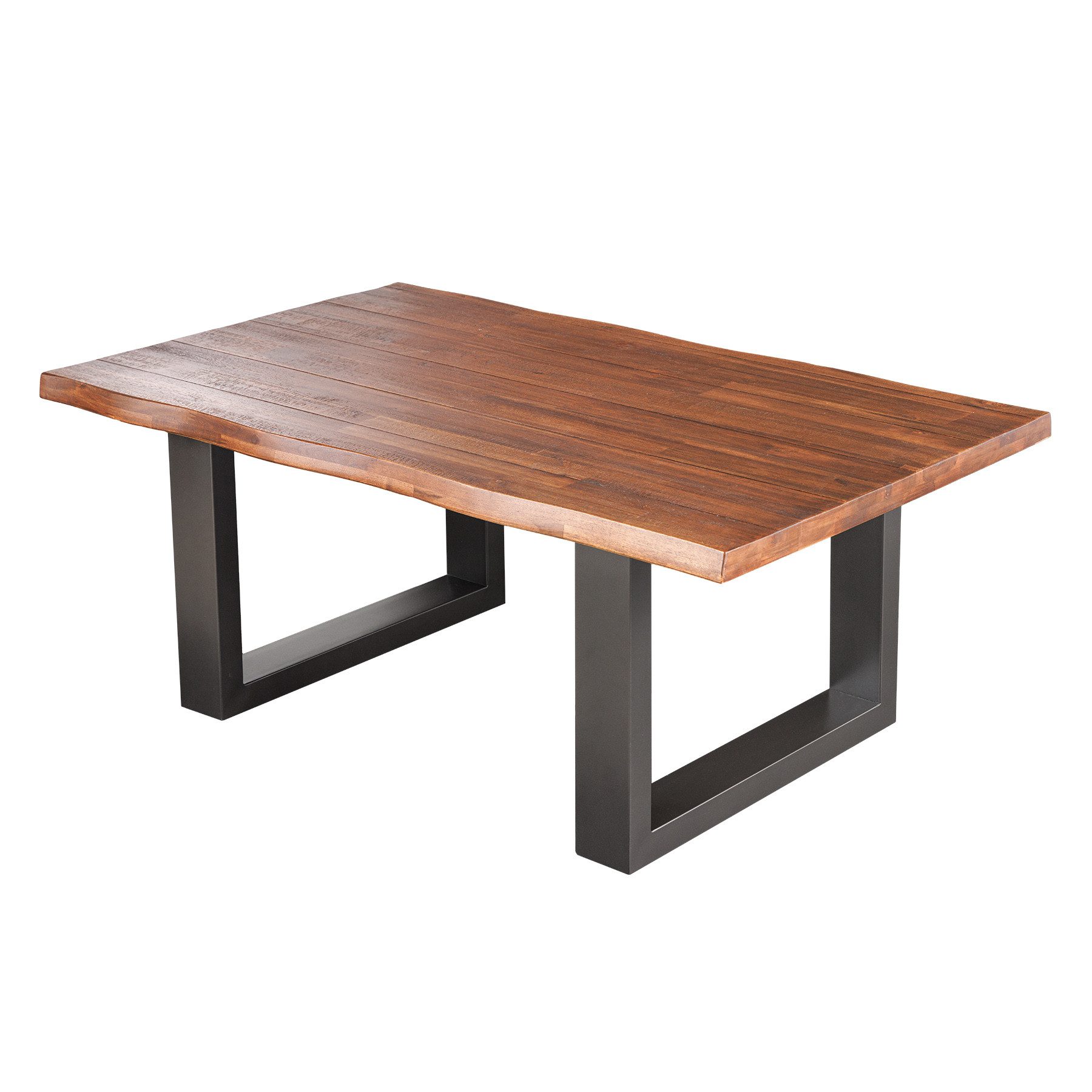 riess-ambiente Couchtisch GENESIS 110cm braun anthrazit Massivholz – Baumka günstig online kaufen