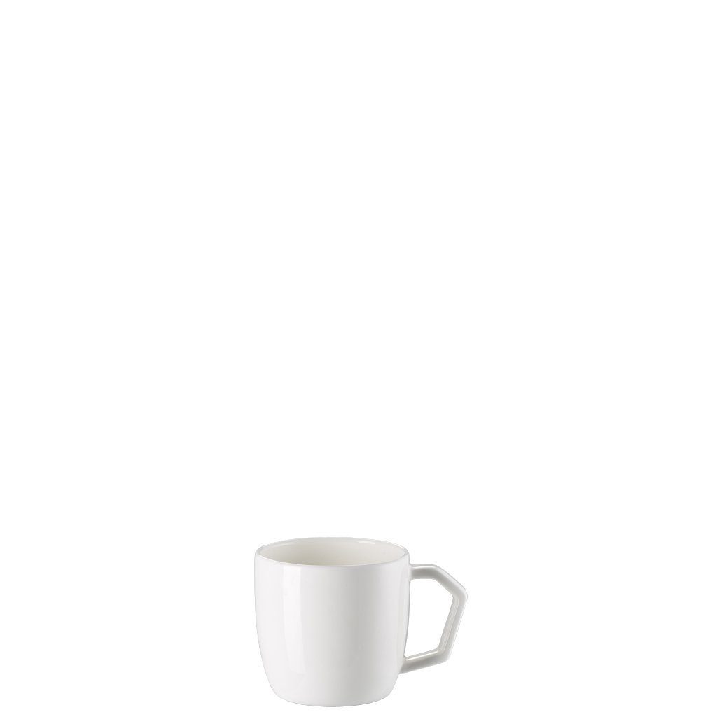 Rosenthal Tasse Jade Sphera Weiß Kaffee-Obertasse, Bone China