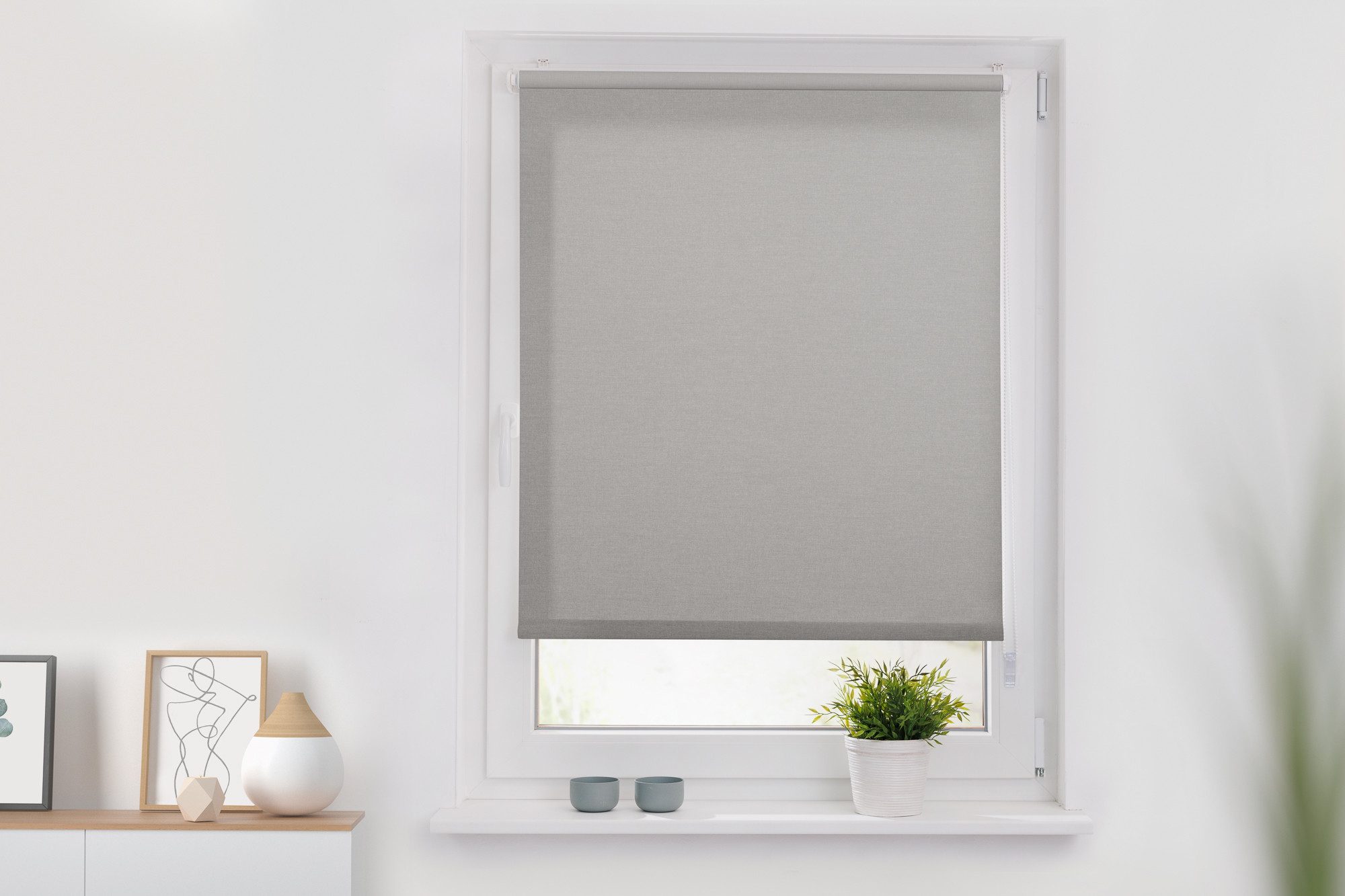 Rollo Tageslicht-Rollo - ohne Bohren - Klemmfix, Roomy, Klemmbar, Klemmbar