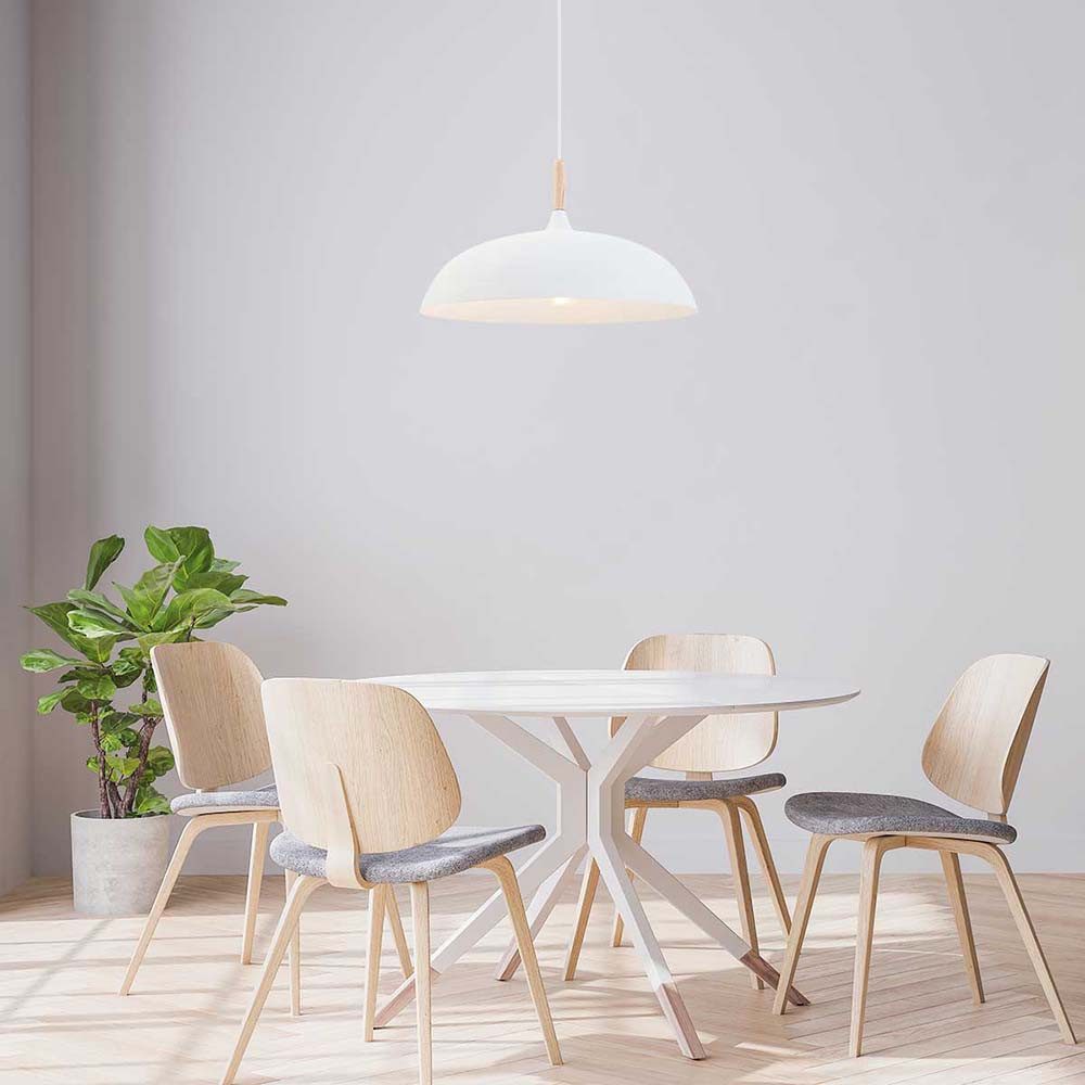 Steinhauer LIGHTING Pendelleuchte, Leuchtmittel nicht inklusive, Hängelampe Esstischleuchte Pendellampe Wohnzimmerleuchte Küchenlampe H
