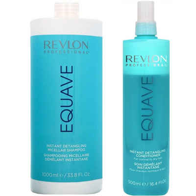 REVLON PROFESSIONAL Haarpflege-Set »Equave Instant Detangling Micellar Shampoo 1000 ml + Instant Detangling Conditioner 500ml«