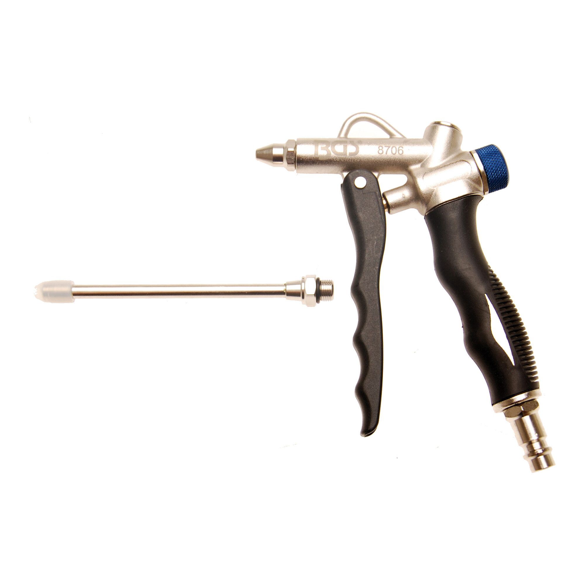 BGS technic Ausblaspistole BGS Druckluft-Ausblaspistole mit Mengenregler 8706
