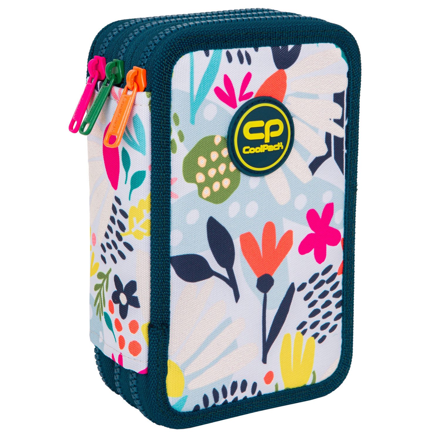 CoolPack Federmäppchen, Dreifach-Schulmäppchen mit Zubehör