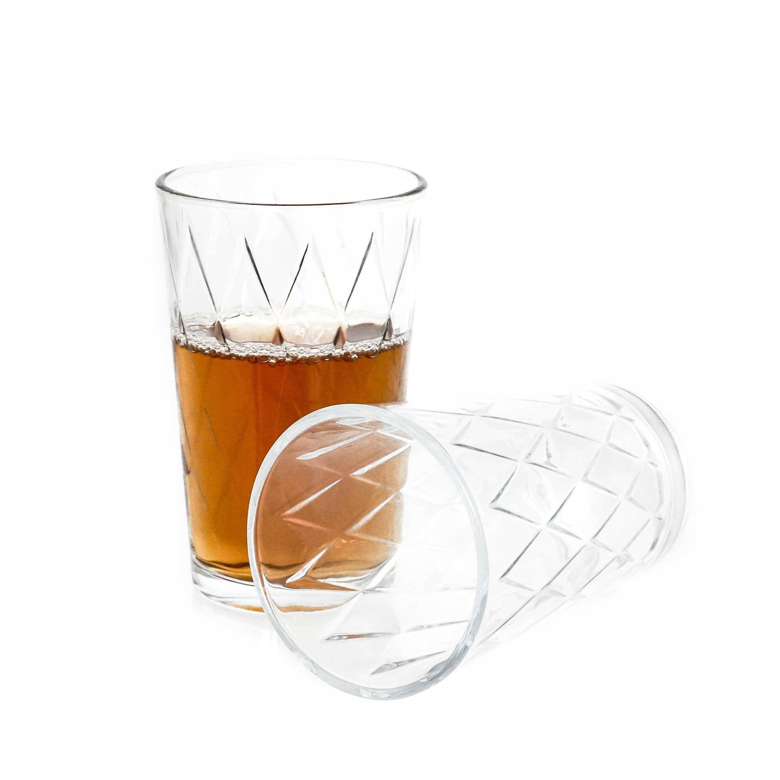 Gläser-Set Almina 6er Set Trinkglas Wassergläser-Set aus Glas transparent