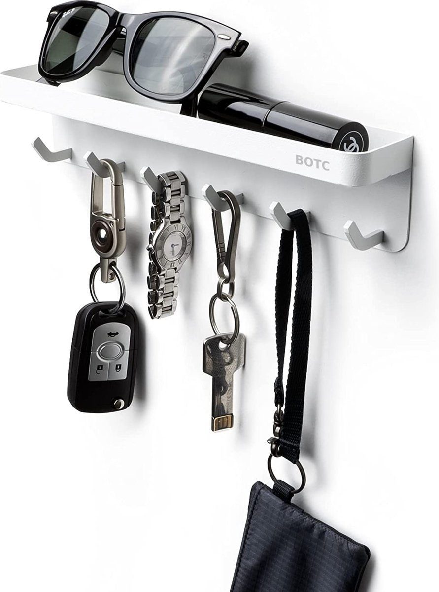 BOTC Schlüsselbrett Schlüsselbrett mit Ablage Metall