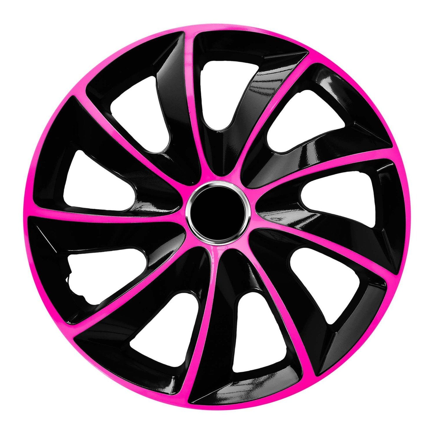 NRM Radkappen Stig Extra, 14 in Zoll, 14" Radkappen Komplettset 4 Stück