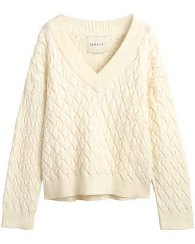 Gant Strickpullover V-Pullover