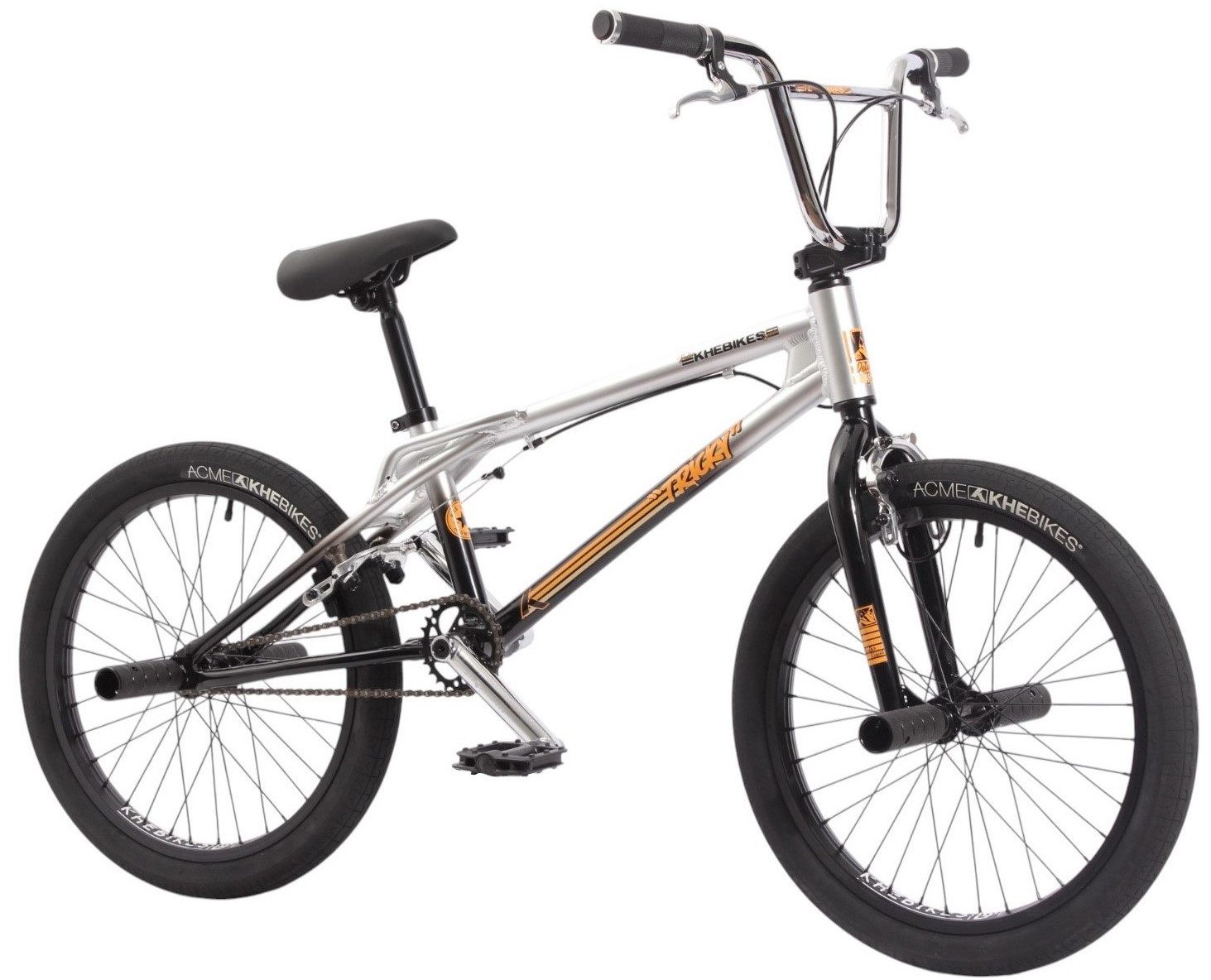 KHEbikes BMX-Rad KHE TRICKY AL 20 Zoll, 10,9kg, Aluminiumrahmen, U-Bremsen, 360° Rotor