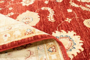 Wollteppich Farahan Teppich handgeknüpft rot, morgenland, rechteckig, Höhe: 7 mm