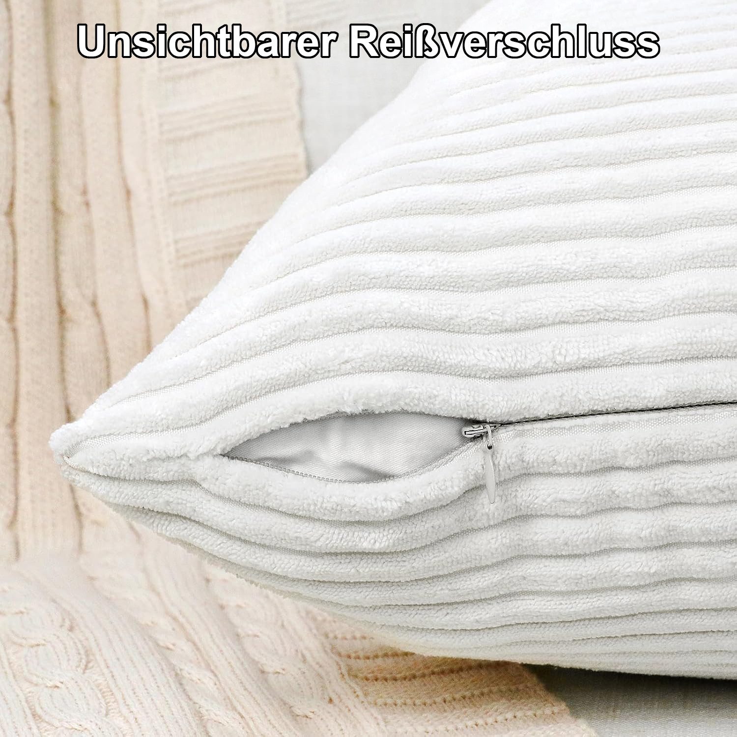 STILVORA Kissenbezüge Kopfkissenbezüge-Set Kissenhüllen Sofakissenbezug,Cor günstig online kaufen