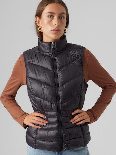 Vero Moda Steppweste VMSORAYASIV AW23 SHORT WAISTCOAT BOOS