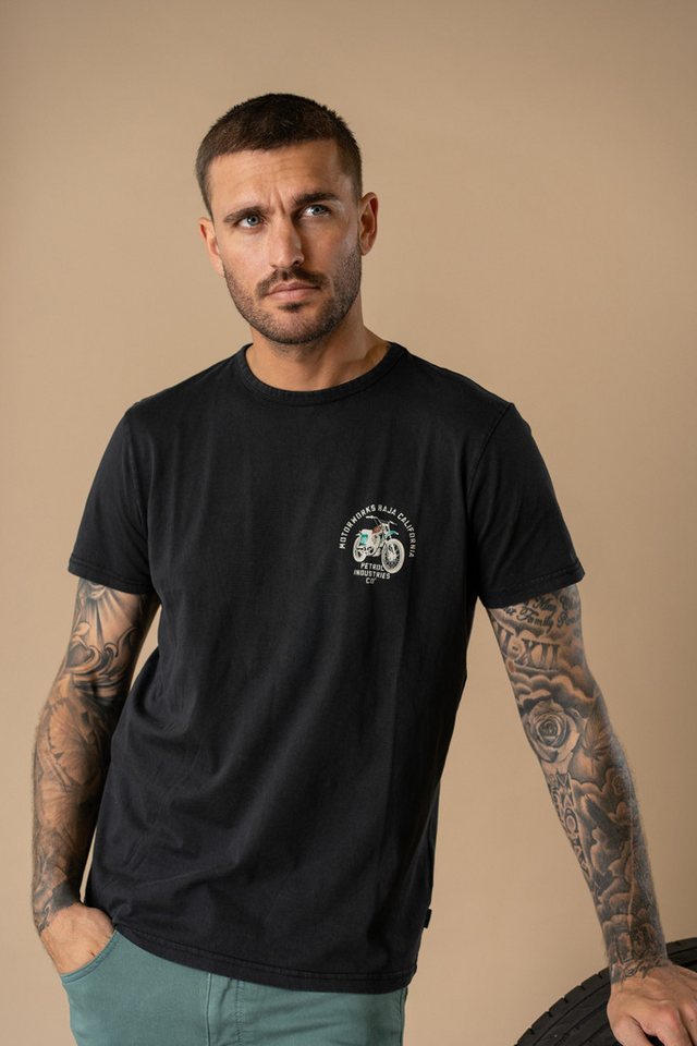 Petrol Industries T-Shirt Men T-Shirt Claic Print mit Logo Print