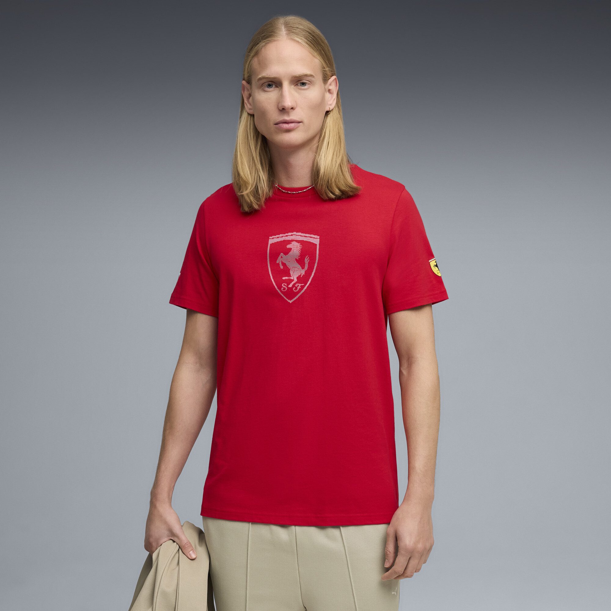 PUMA T-Shirt Scuderia Ferrari Tonal Shield T-Shirt Herren günstig online kaufen
