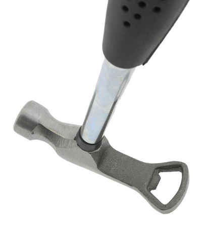 der kleine Handwerker Reinigungsbürste Stahl-Hammer mit Flaschenöffner Feierabendhammer