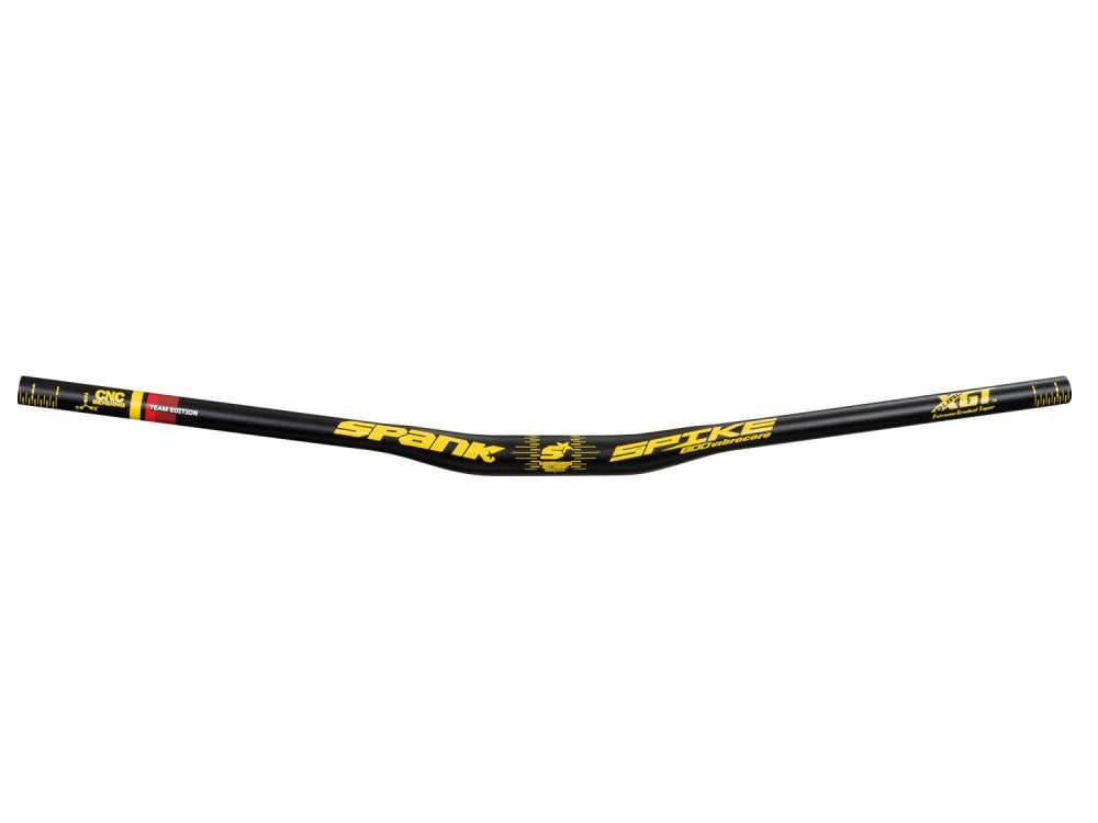 SPANK Fahrradlenker Spank Spike 800 Race bar VIBRO CORE XGT 800mm 31.8mm black yellow 50mm
