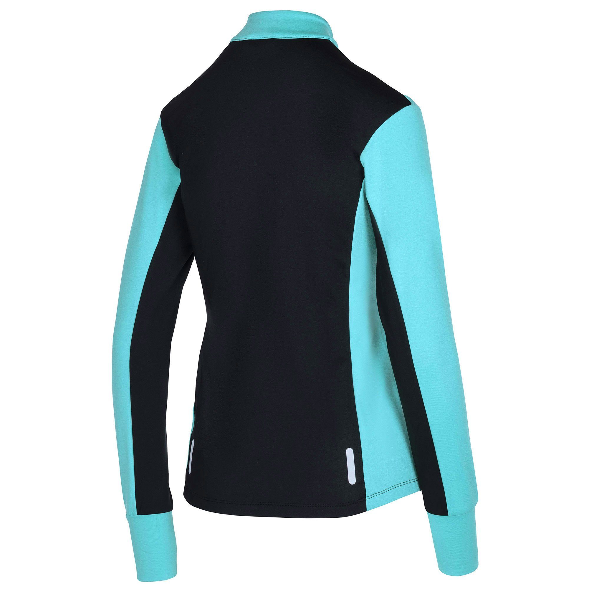 Airtracks Laufshirt Winter Damen Sweatshirt Langarm Pro Line (Funktionsshirt mit Fleece optimal) für die kalte Jahreszeit Herbst -Winter » S M L XL XXL «