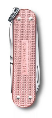 Victorinox Taschenmesser Victorinox Classic SD alox lightpink inkl. Etui, Victorinox Classic SD alox lightpink inkl. Etui