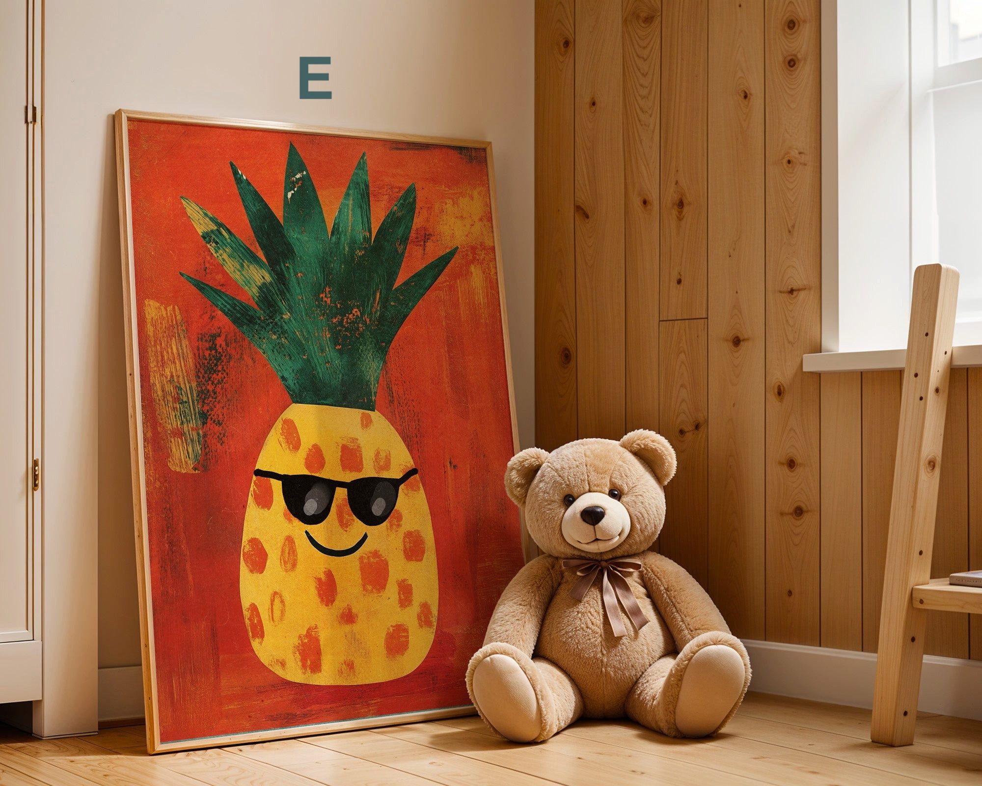 JUSTGOODMOOD Poster Obst & Tiere, E günstig online kaufen