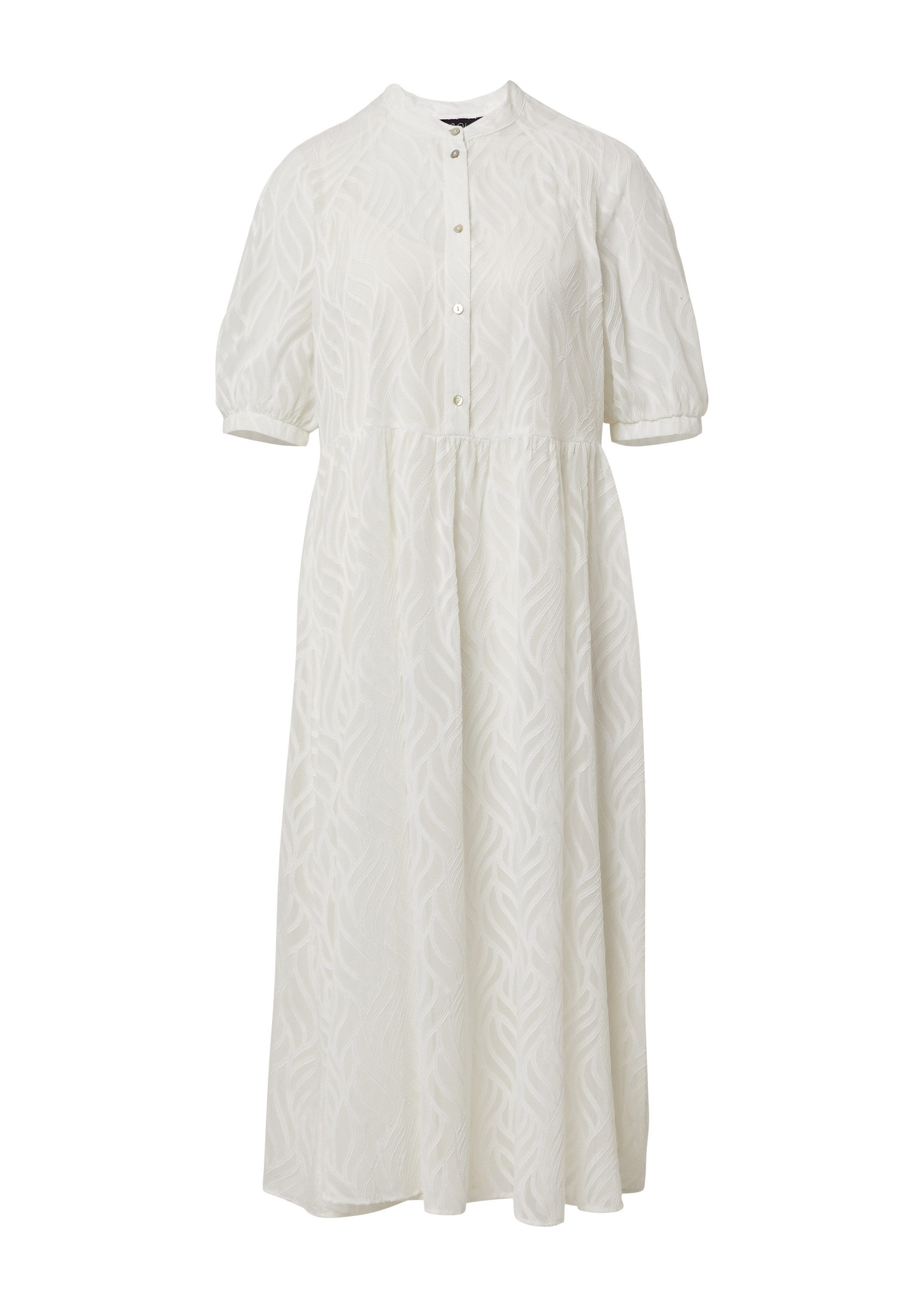 s.Oliver Midikleid Kleid Semitransparentes Maxikleid mit günstig online kaufen
