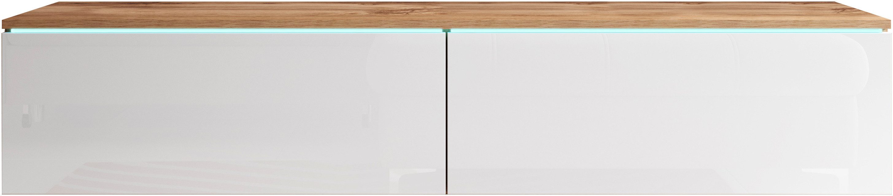 Home affaire Lowboard LOWBOARD D, wahlweise mit oder ohne Beleuchtung, mode günstig online kaufen