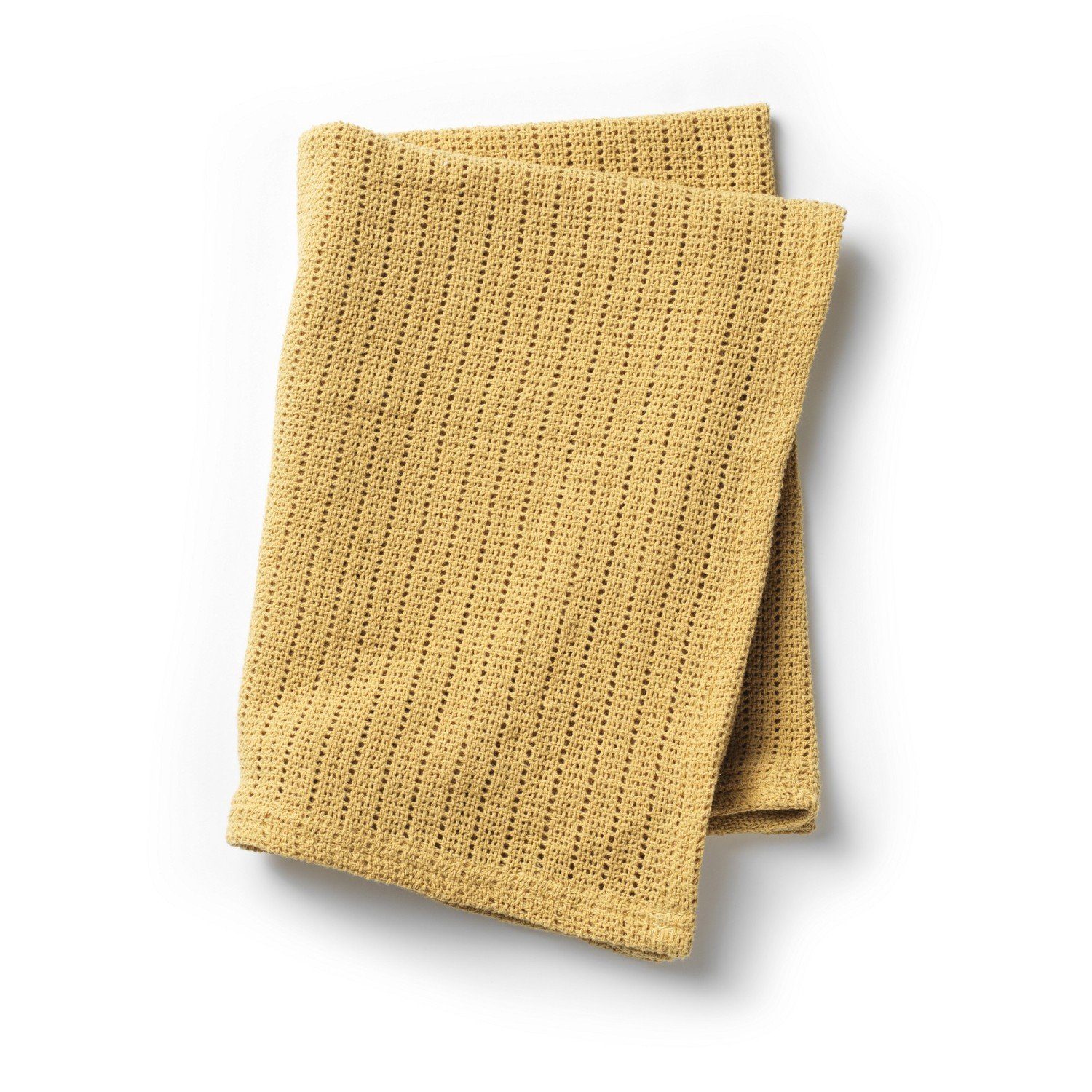 Babydecke Strickdecke - Gold, Elodie