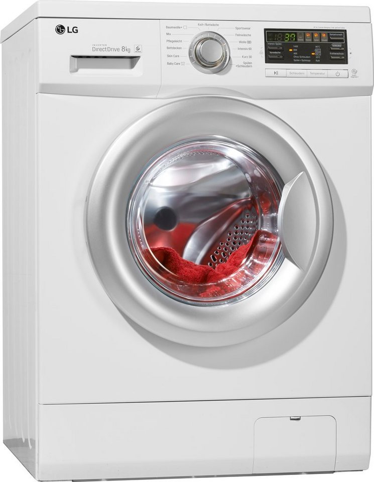LG Waschmaschine F 14B8 TDA7H, 8 kg, 1400 U/Min | OTTO LG Waschmaschine F 14B8 TDA7H, 8 kg, 1400 U/Min | OTTO