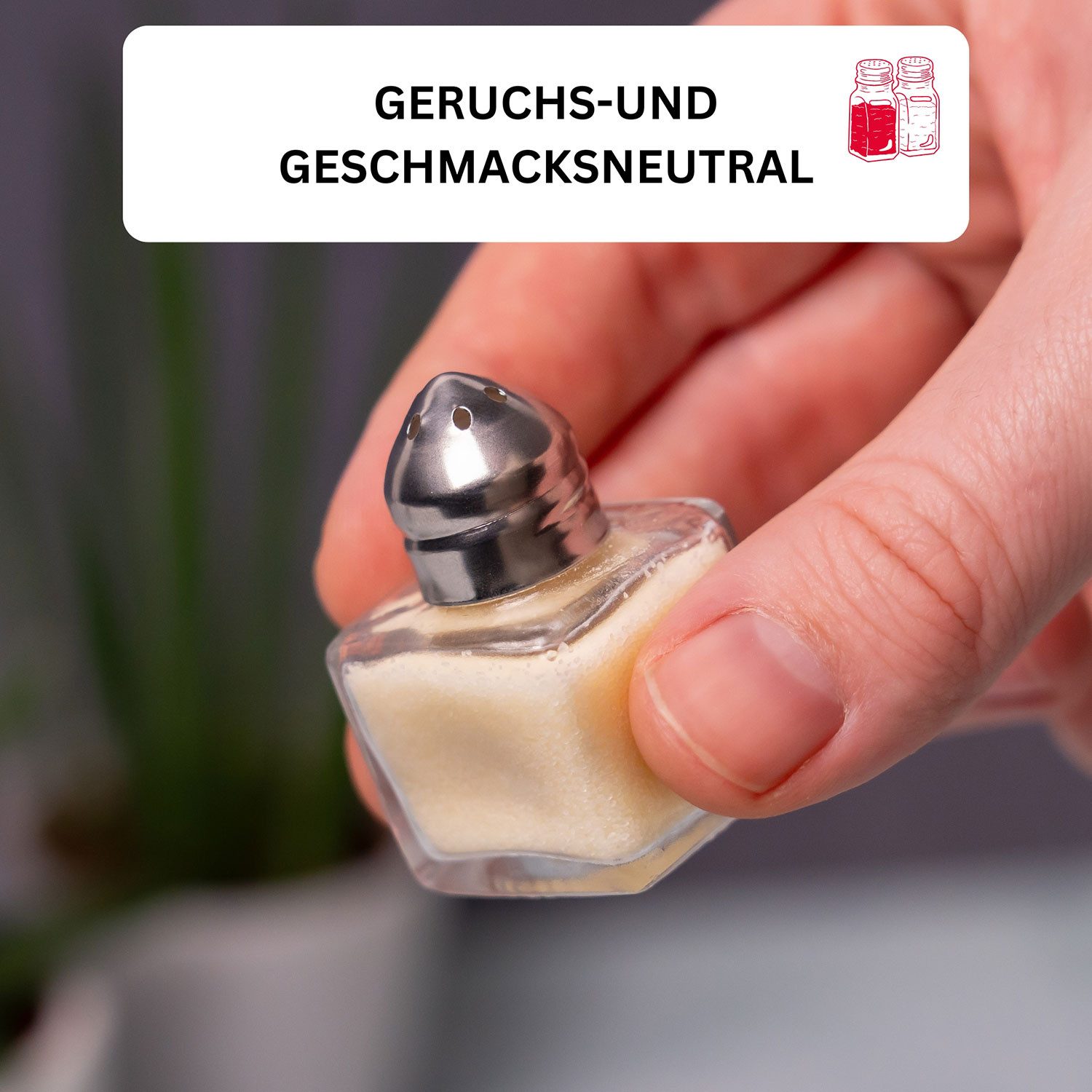 WESTMARK Salz- / Pfefferstreuer Set Mini-Universalstreuer, 2tlg, Fassungsvermögen: je 15 ml – Bild 4 von 5