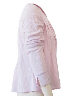 Brigitte von Boch Hemdbluse Morongo Bluse rosa/weiß gestreift