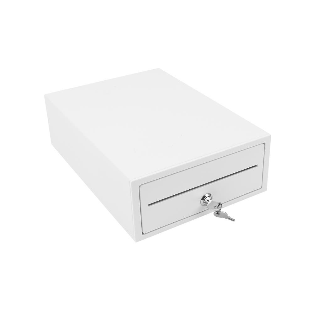 Olympia Geldkassette Mini 208 Kassenschublade, Herausnehmbare Fächer, Mikroschalter, RJ12, 3 Schlosspositionen