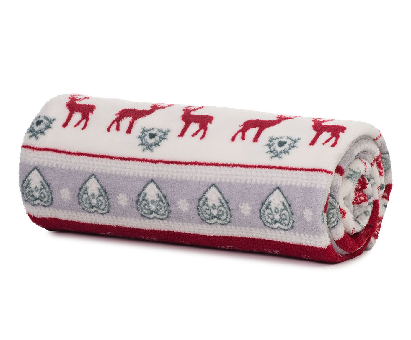Wohndecke Winterkuscheldeckedecke mit weihnachtlichen/ winterlichen Motiven, HSC Home-Style-Creation GmbH, superweich und anschmiegsam