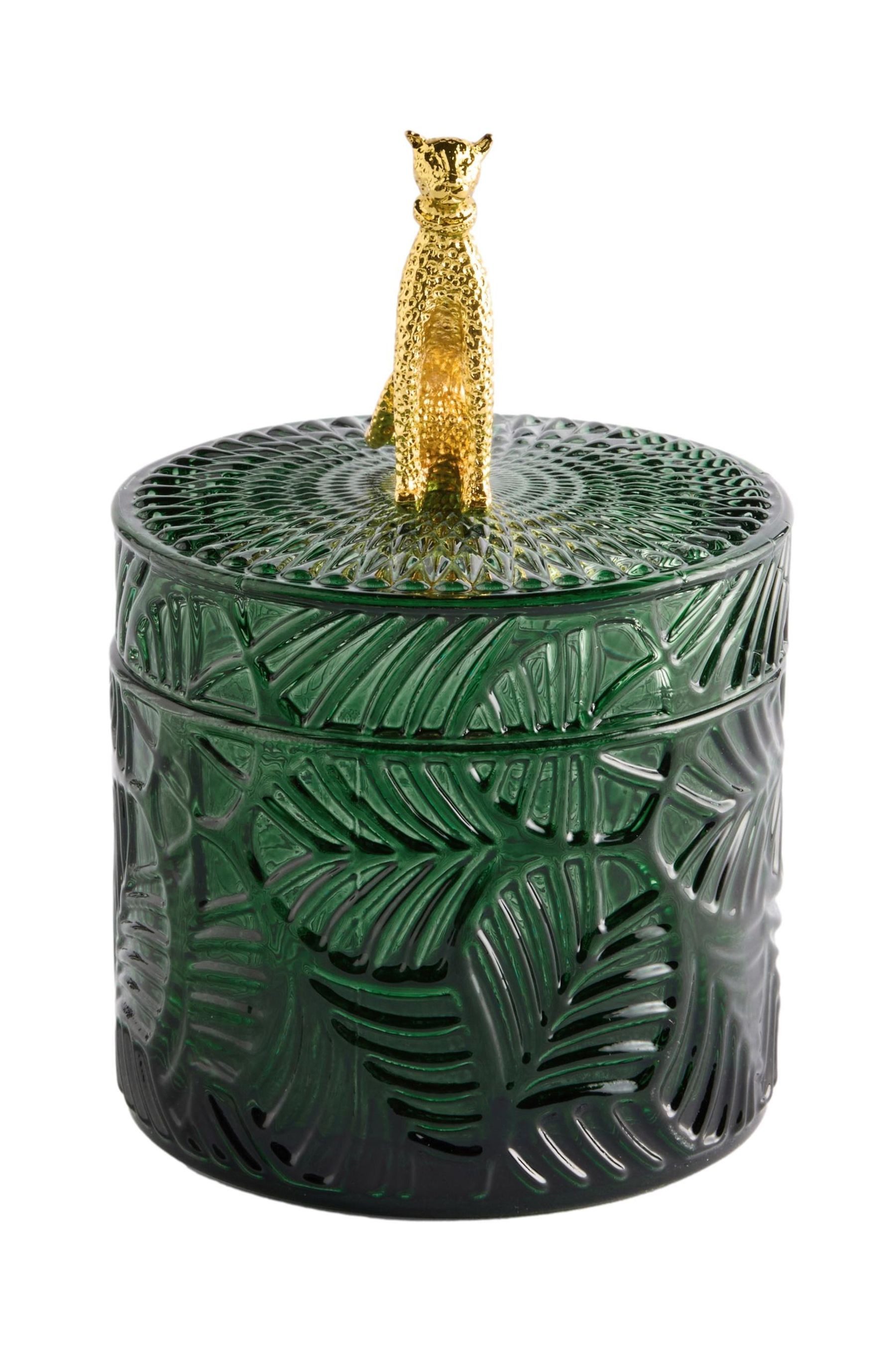 Next Dekoschale Ablagetöpfchen aus Glas mit Muster und Leopard