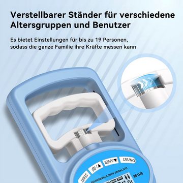 Welikera Handmuskeltrainer Hand Dynamometer, mit LCD-Bildschirm, 100 lbs/180 kg Handkraftmessgerät