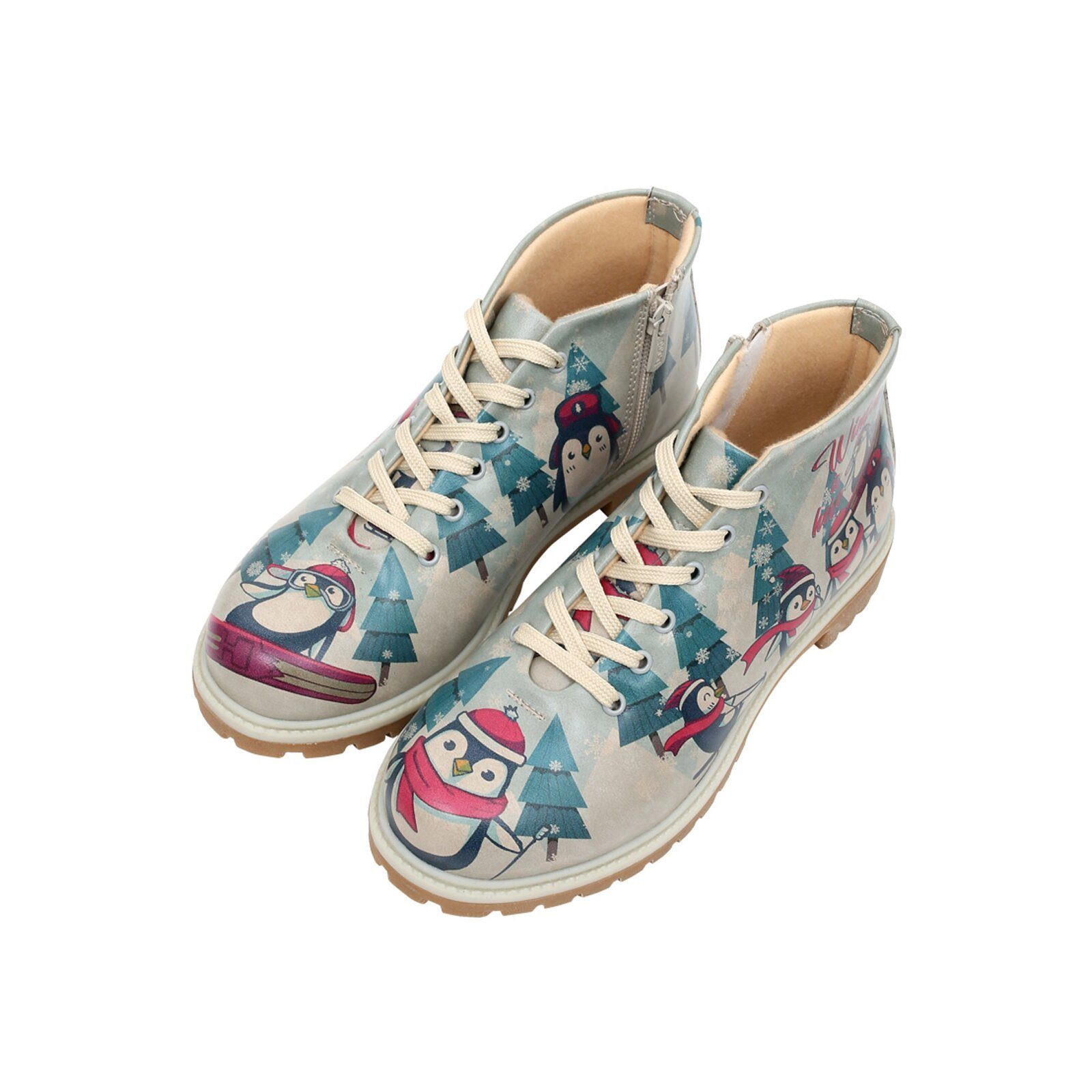 DOGO Shortcut Boots Winter Is Here Damen Stiefeletten Stiefel Handgefertigt günstig online kaufen