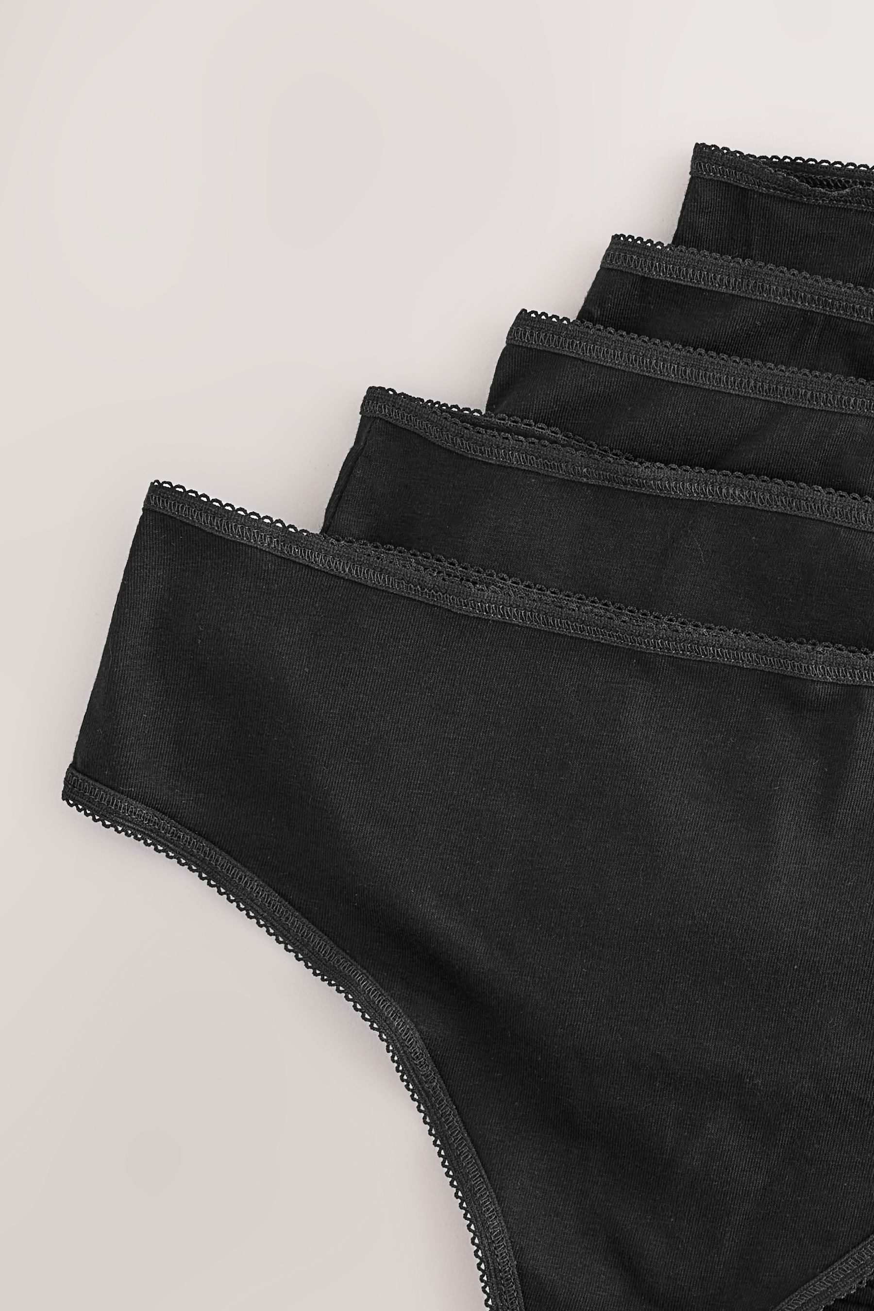 Next High-Waist-String Rich Thongs mit hohem Bund im 5er-Pack (5-St) – Bild 4 von 4