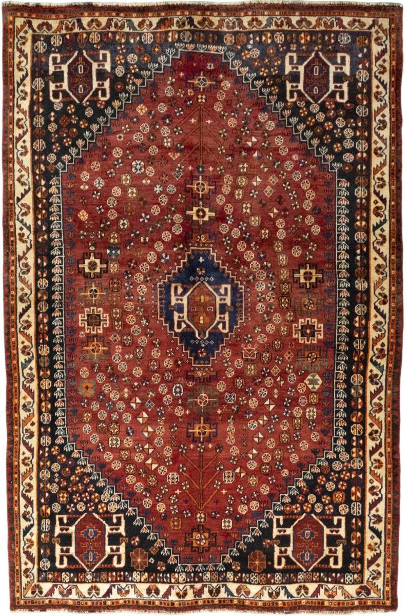 Orientteppich Shiraz 167x251 Handgeknüpfter Orientteppich / Perserteppich, Nain Trading, rechteckig, Höhe: 10 mm