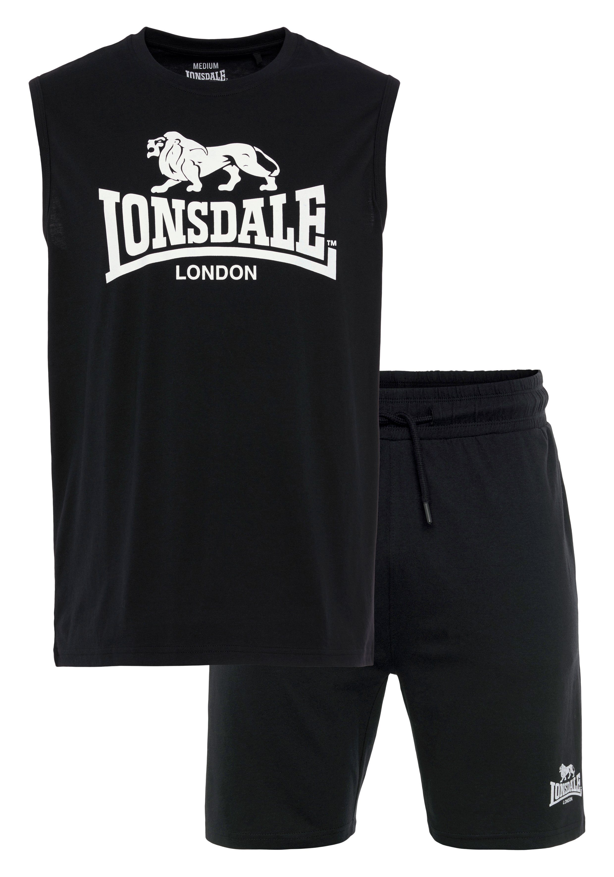 Lonsdale Sportanzug ALLANTON (Set, 2-tlg), Tank und Shorts Set