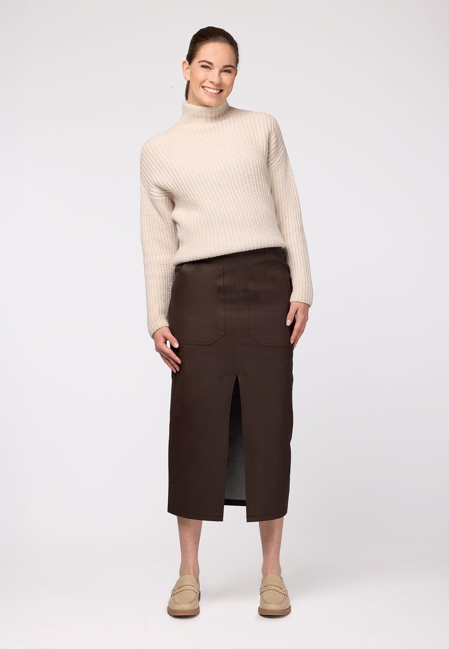 SURI FREY Lederimitatrock SFY Freyday (1-tlg) Coated - Lederoptik günstig online kaufen