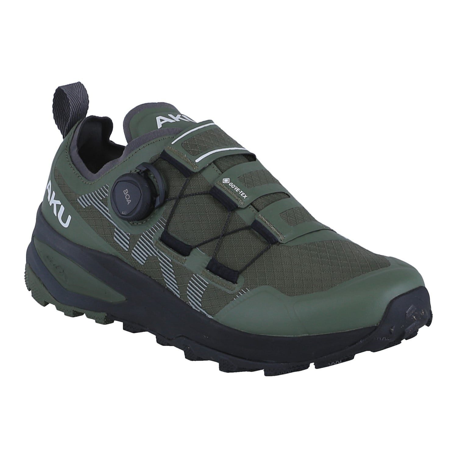 AKU Furiosa BOA GTX (Fast-Hiking, wasserdicht) dunkelgrün/grau Herren Wanderschuh