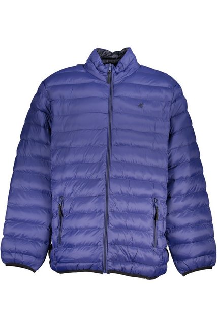 U.S. GRAND POLO Outdoorjacke Herren Übergroße Jacke Blau mit Stickerei & Re günstig online kaufen