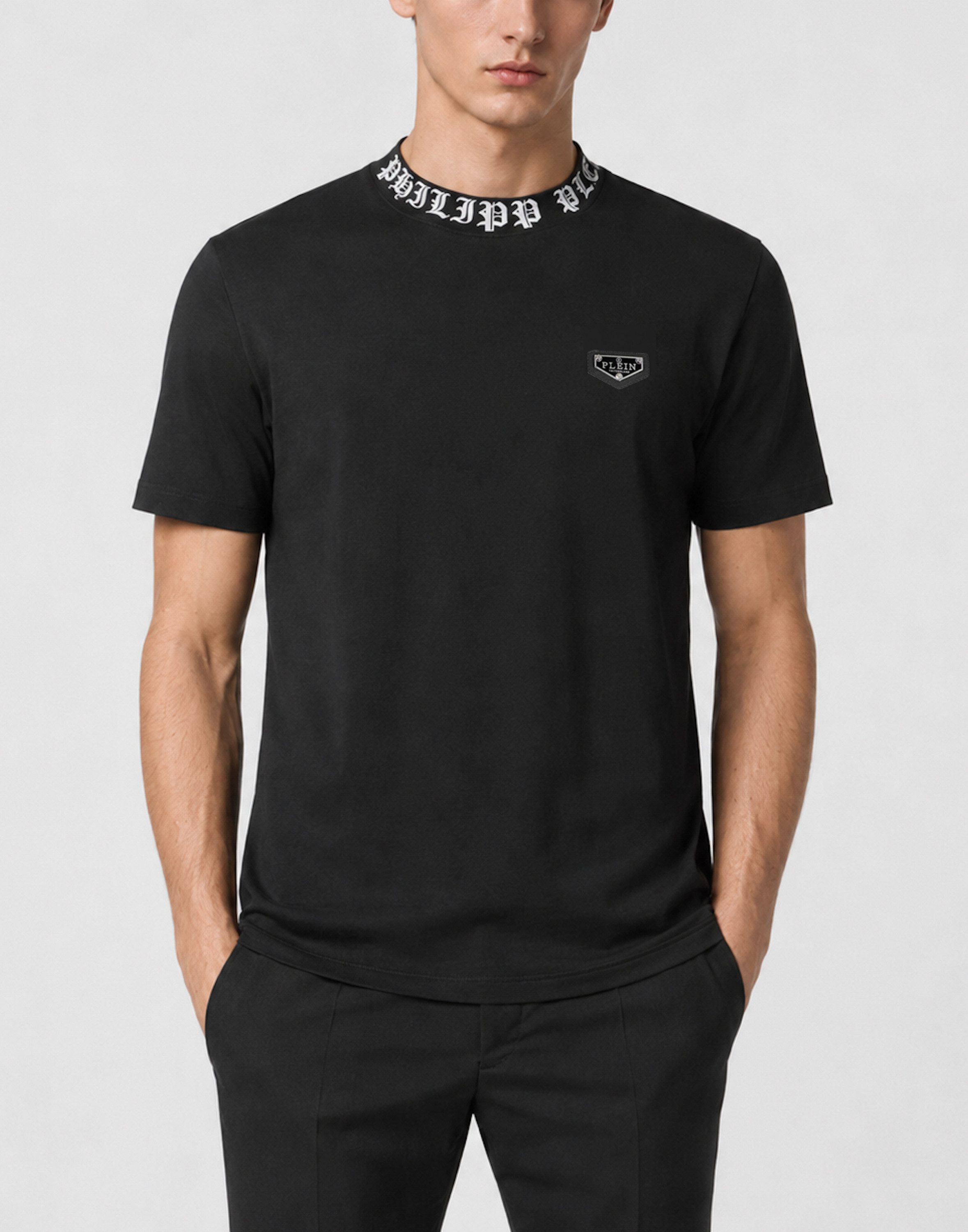 PHILIPP PLEIN T-Shirt Kurzarm-Rundhals-T-Shirt