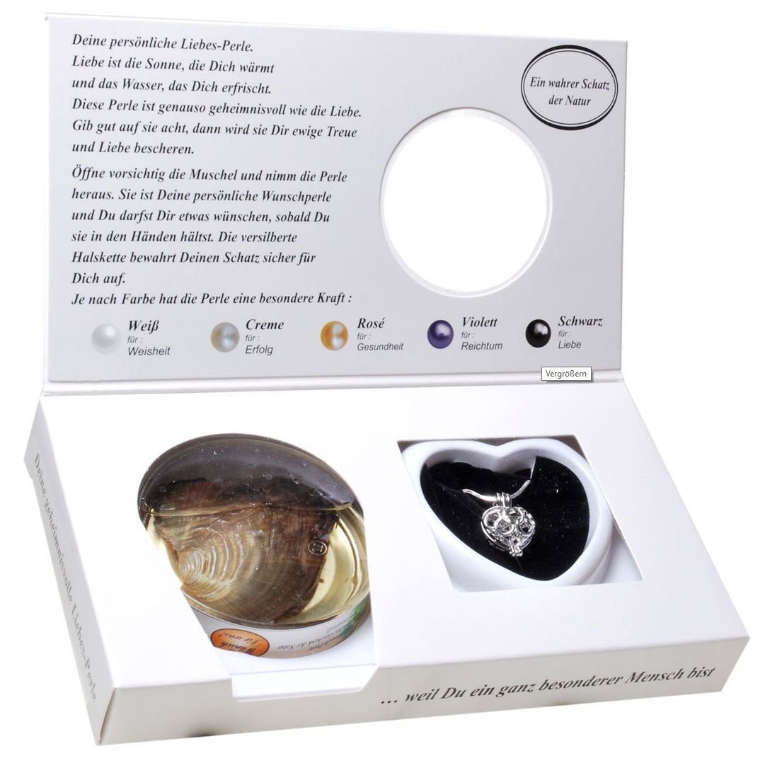 Kremers Schatzkiste Kette mit Anhänger Magische Liebesperle Halskette - Ech günstig online kaufen