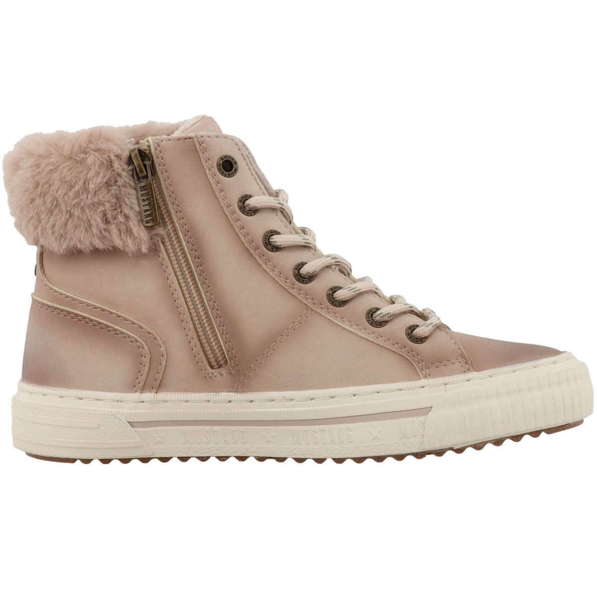 Mustang Shoes 15M0112003-cream Stiefelette günstig online kaufen