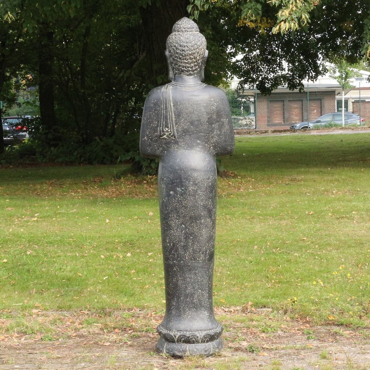 Ursprungsland Herstellung in cm 190 Oriental Chakra traditionelle (1 Garten Steinfigur Lebensgroße Handarbeit Dekofigur Buddha Galerie St), im XXL