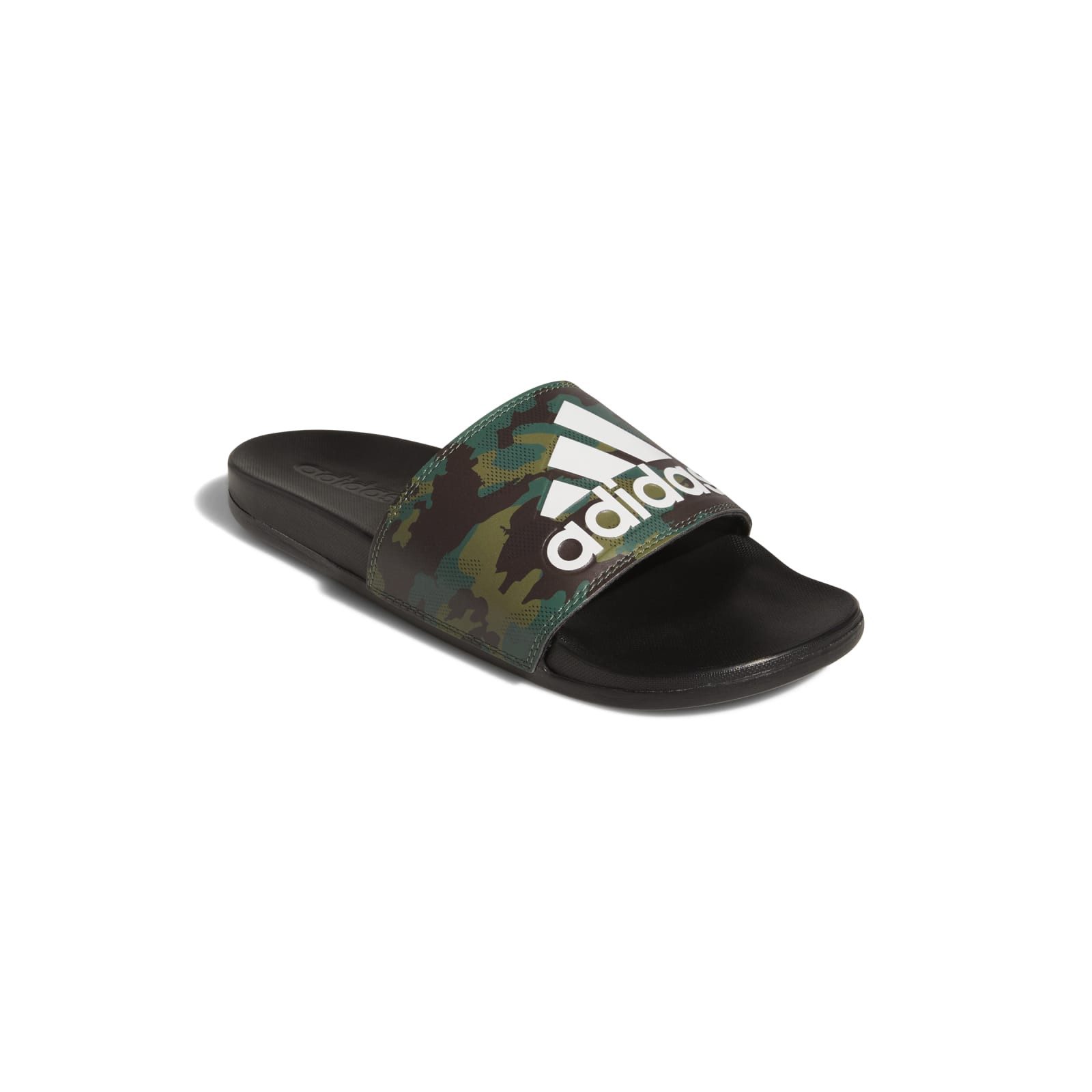 Adilette Comfort Camo schwarz/grün/wess Herren Badeschuh