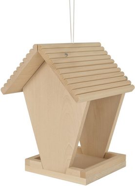 Eichhorn Kreativset Outdoor Futterhaus, (Set), Zum Zusammenbauen und Bemalen; Made in Europe