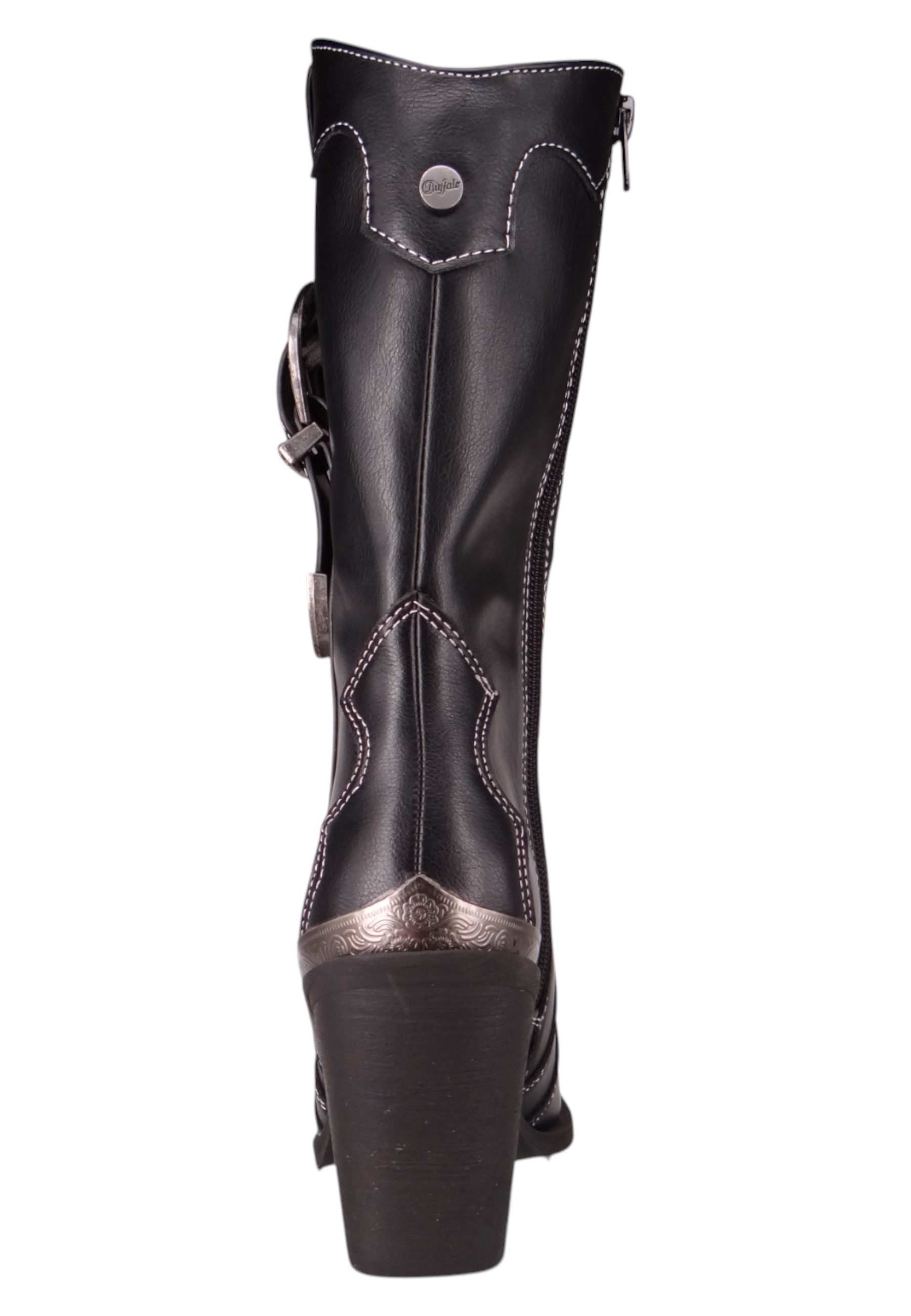 Buffalo 1221052 West Bootie Buckle Black Stiefel – Bild 5 von 5