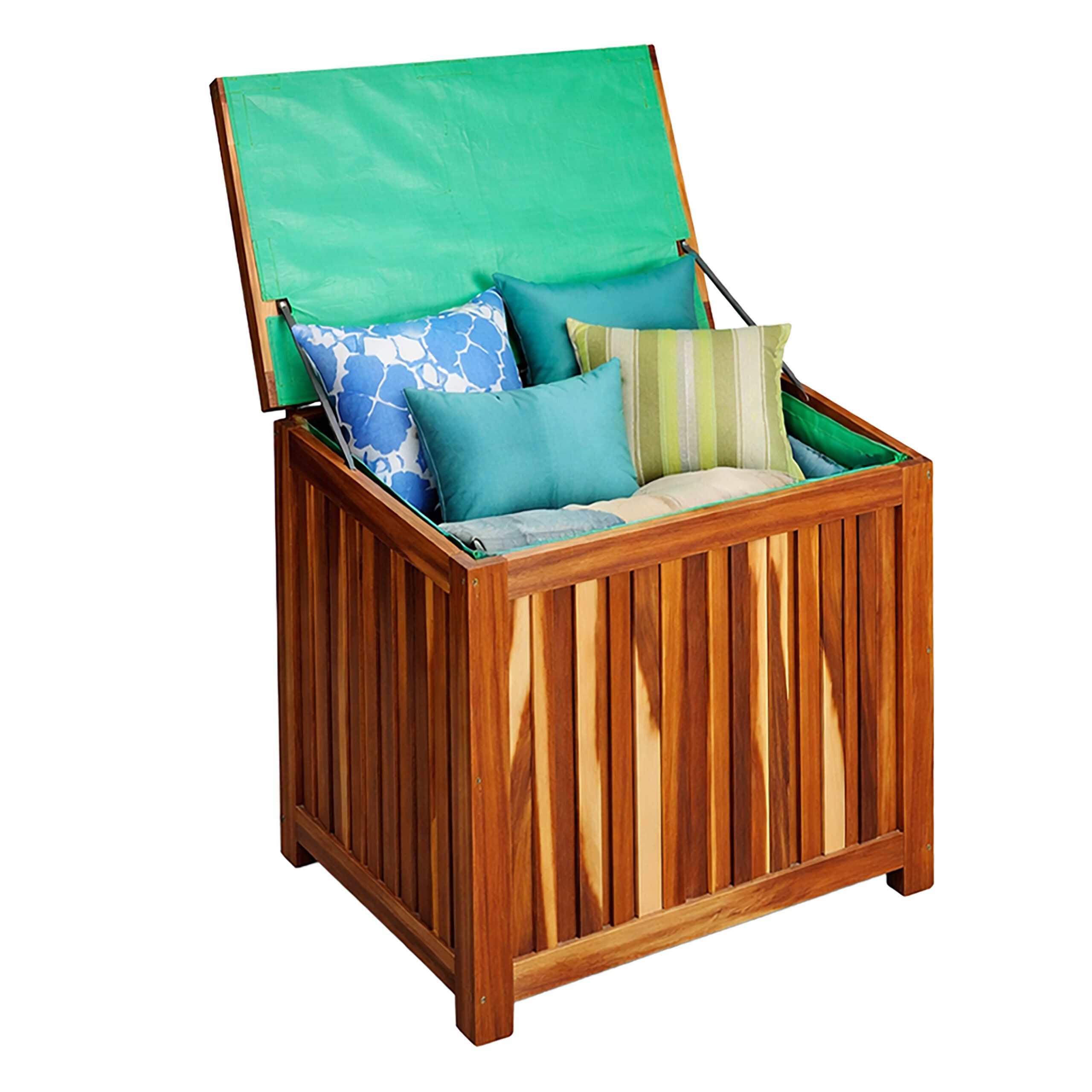 relaxdays Gartenbox Akazienholz (1 St), S