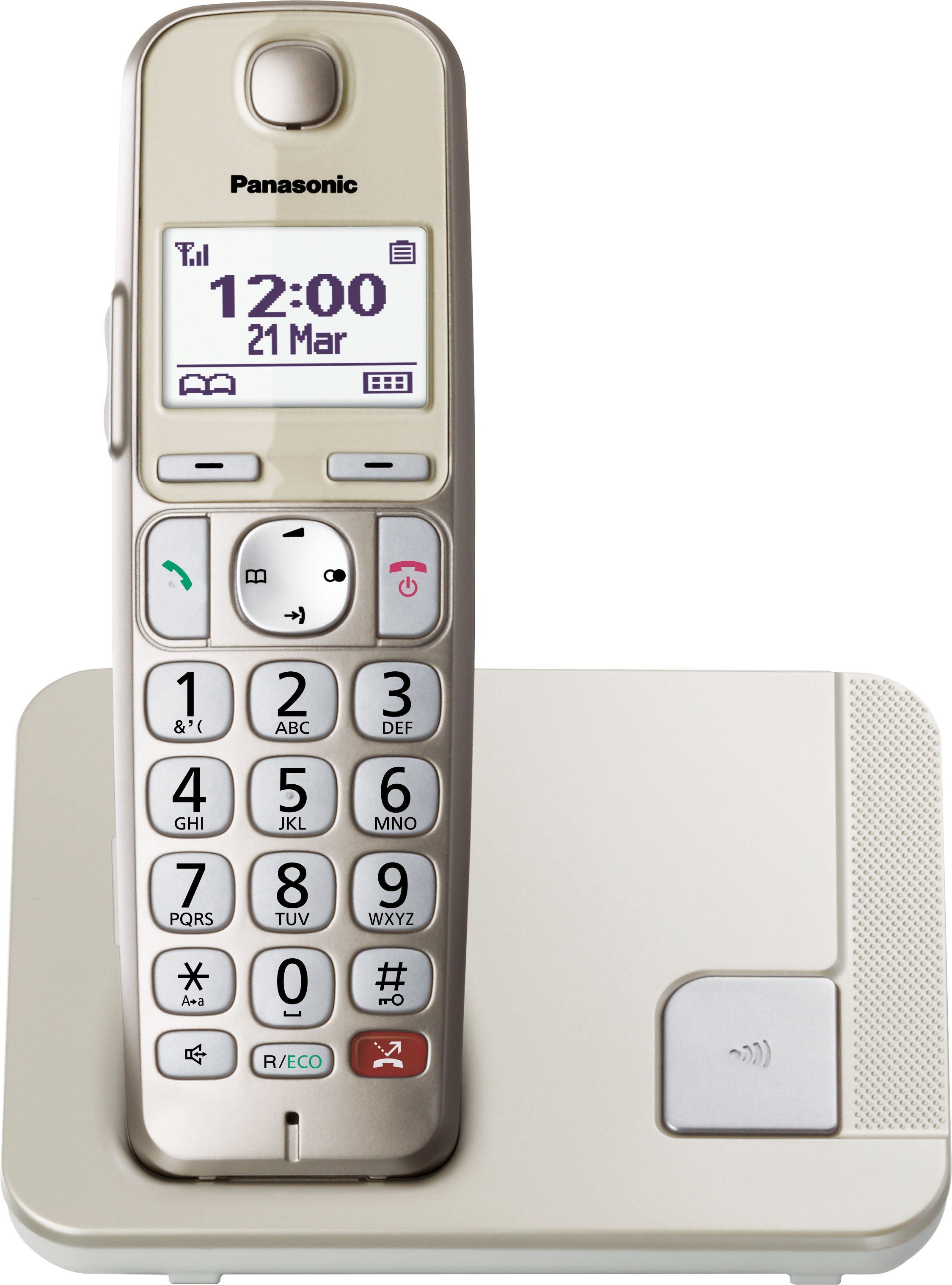 Panasonic KX-TGE250GN DECT-Telefon (Mobilteile: 1) | DECT-Telefone